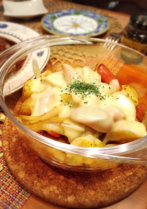 とろ〜りチーズの♡ジャーマンカレーポテト-レシピのメイン写真