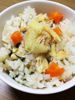 生姜入り*炊き込みごはん-レシピのメイン写真
