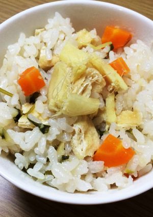 生姜入り＊炊き込みごはん-レシピのメイン写真