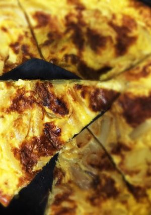 家にあるもので！スパニッシュオムレツ-レシピのメイン写真