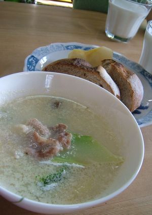 豆乳スープ-レシピのメイン写真