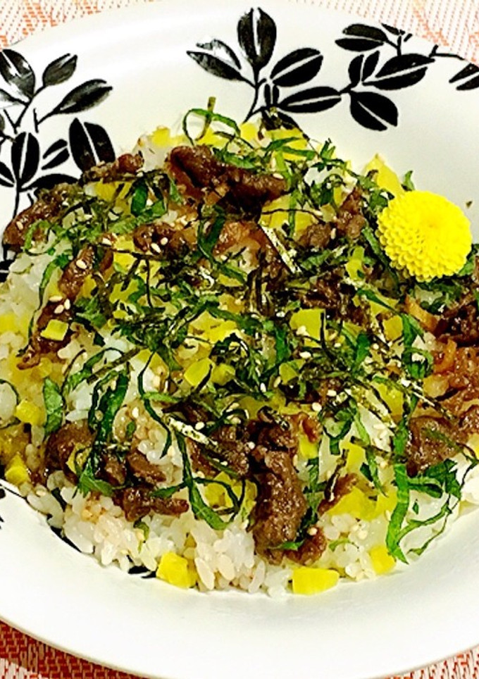 【動画付】簡単 美味しい♪牛肉の混ぜ寿司-レシピのメイン写真