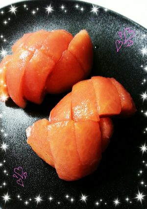 超簡単♪トマトの皮むき♪-レシピのメイン写真