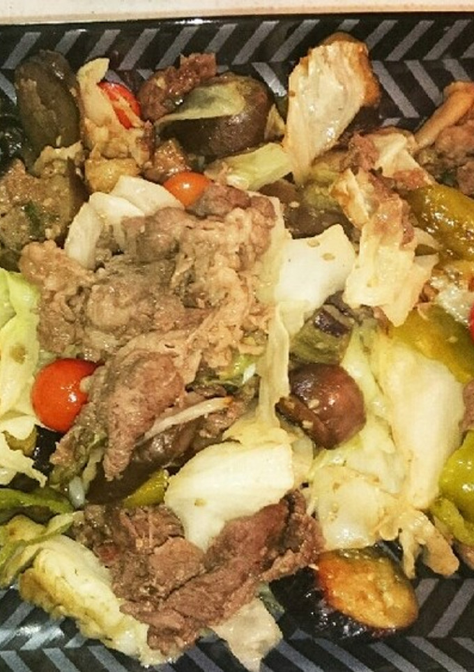 牛肉と夏野菜の激うまオイスター炒め⭐-レシピのメイン写真