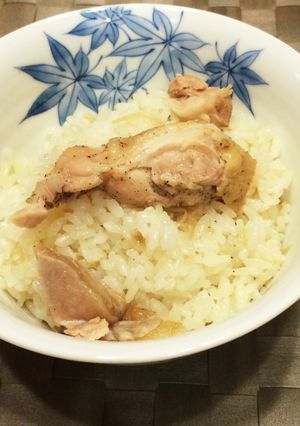 柚子胡椒がピリッ！鶏もも肉の炊き込みご飯-レシピのメイン写真