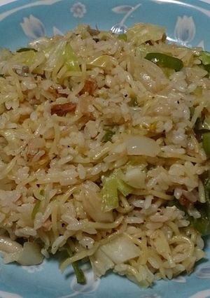 焼き鳥の缶詰で作る！絶品そばめし-レシピのメイン写真