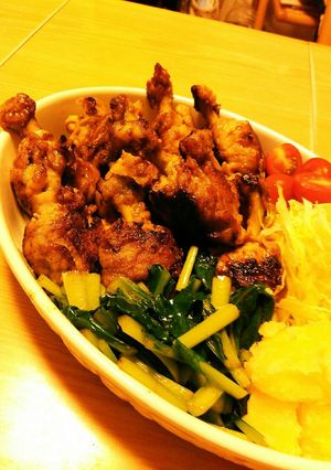 マンガ肉★スープもいっしょにできたよ-レシピのメイン写真