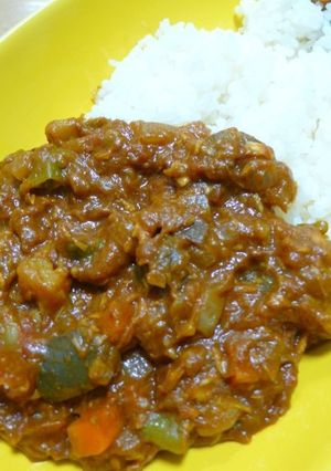 夏野菜とツナのカレー-レシピのメイン写真