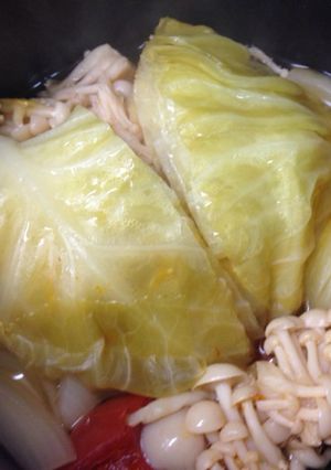 炊飯器で簡単キャベツの煮込み-レシピのメイン写真
