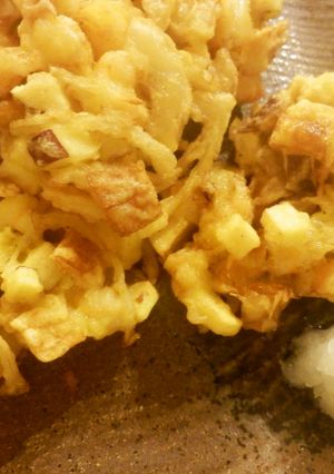 さつま芋とむき海老のかき揚げ-レシピのメイン写真