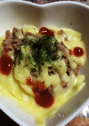 ツナポテトのチーズのせ-レシピのメイン写真