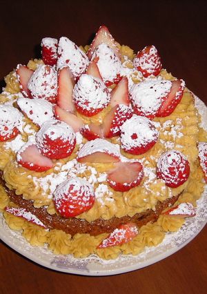 ～さつま芋クリームのフルーツケーキ～-レシピのメイン写真