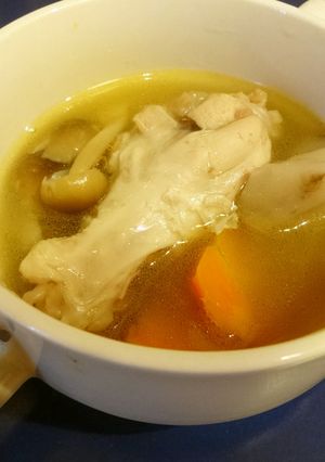 れんこんたっぷり♡根菜手羽元スープ-レシピのメイン写真