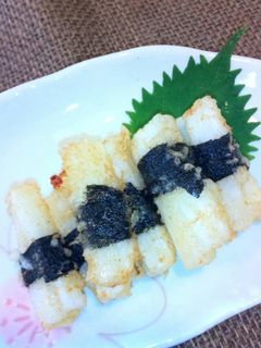 ながいもの海苔巻き揚げ~♥止まらない!-レシピのメイン写真
