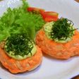 塩麹の力でもっちりサーモンバーグ!!
