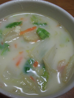 残り野菜でクリームスープ-レシピのメイン写真