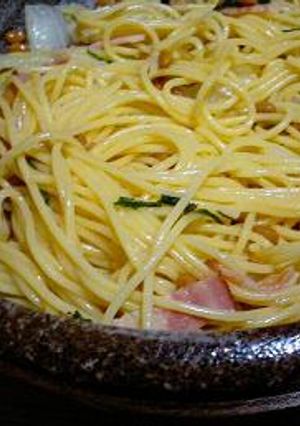 簡単だけど具沢山☆白菜納豆パスタ-レシピのメイン写真