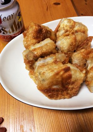 パパ特製!巨大春巻 (๑°⌓°๑)-レシピのメイン写真