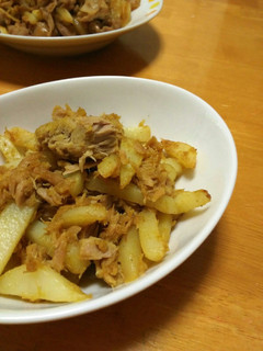ツナとじゃがいものカレー炒め-レシピのメイン写真