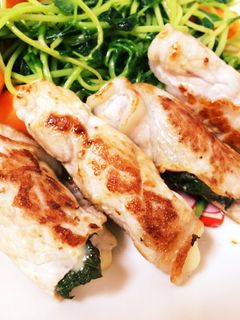 簡単!大葉とチーズの豚肉巻き-レシピのメイン写真