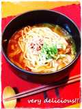 シーチキンで♬ネギだくカレーうどん