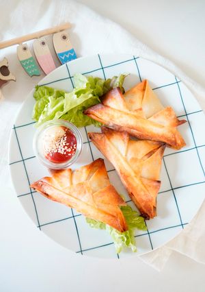 白ごま兜春巻き-レシピのメイン写真