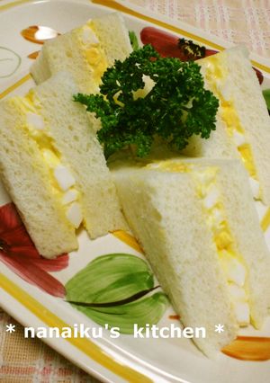 喫茶店の味♡ふわふわたまごサンド-レシピのメイン写真