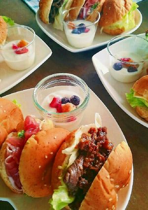 3種のオープンサンド朝食-レシピのメイン写真