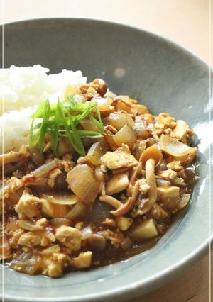 ツナ×鰹節de旨みたっぷり豆腐カレー-レシピのメイン写真
