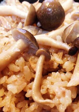 しめじとシーチキンの炊き込みごはん-レシピのメイン写真