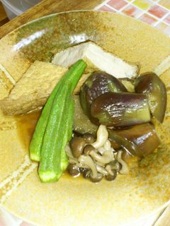 夏野菜で♪*オクラとなすの煮びたし*-レシピのメイン写真