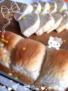 食パン…0.5斤2本分〜(o˘◡˘o)♡-レシピのメイン写真