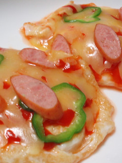超カンタン☆目玉焼きピザ-レシピのメイン写真