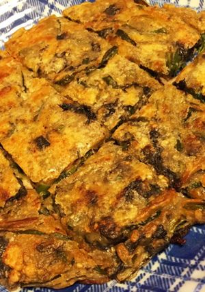 小麦粉と片栗粉で！簡単チヂミ-レシピのメイン写真