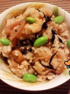 セブンのひじき煮で♡炊き込みご飯-レシピのメイン写真