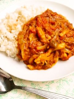 ☺鯖缶で時短&簡単♪鯖トマト無水カレー☺-レシピのメイン写真
