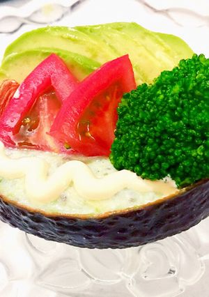 アボカドとチアシードのヨーグルトサラダ-レシピのメイン写真