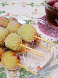まるごと葡萄のアイスバー《おやつに最適》-レシピのメイン写真