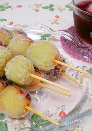 まるごと葡萄のアイスバー《おやつに最適》-レシピのメイン写真