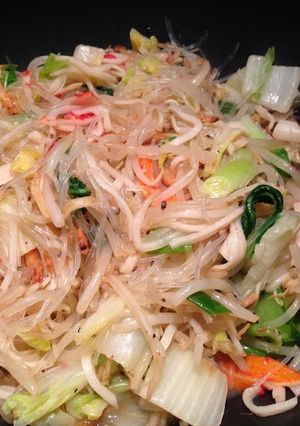 ありもの野菜炒め春雨桜えびいり-レシピのメイン写真
