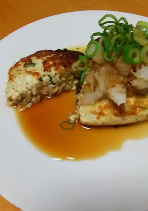 ハンバーグの素で簡単豆腐ハンバーグ-レシピのメイン写真