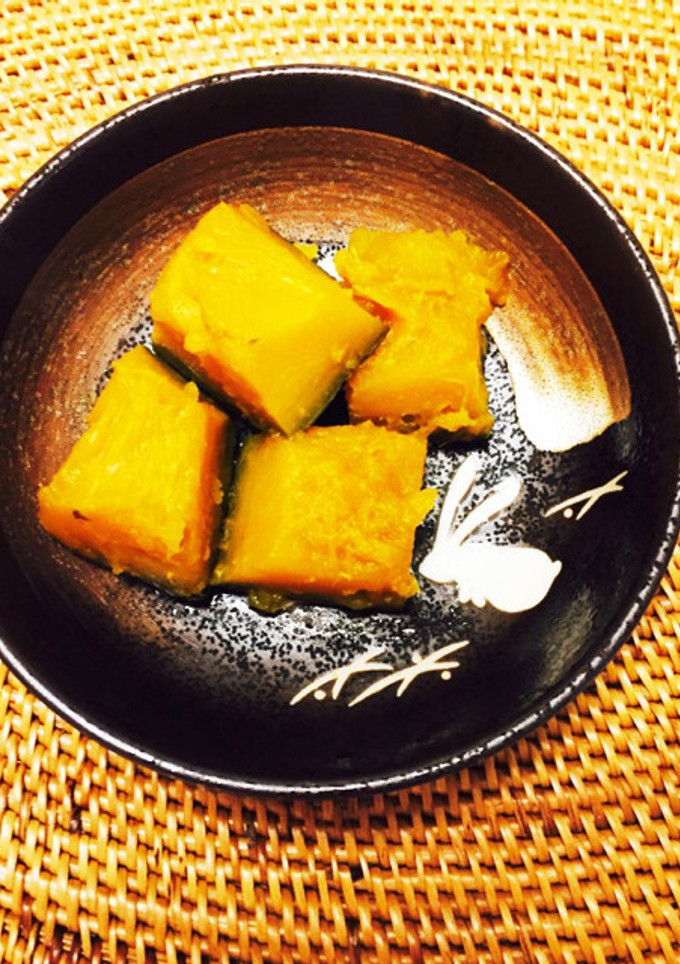 はちみつで作るかぼちゃの煮付け-レシピのメイン写真