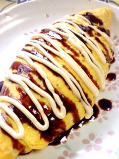 カレー味のツナ平焼き♪-レシピのメイン写真