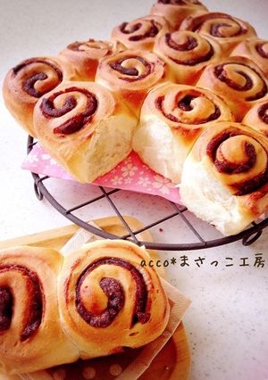 あんこぐるぐるちぎりパン-レシピのメイン写真