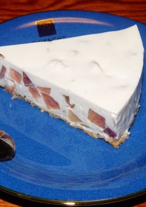 生桃のレアチーズケーキ-レシピのメイン写真