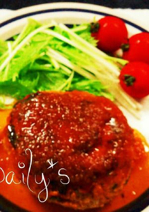 ニラ入り豆腐ハンバーグ♬-レシピのメイン写真