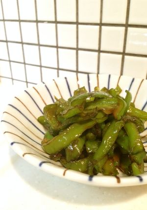 大人のお弁当おかず☆ピーマンのピリ辛炒め-レシピのメイン写真