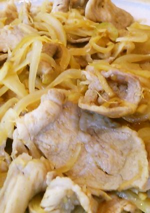 カレー味のしょうが焼き♪-レシピのメイン写真