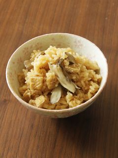 舞茸と油揚げの炊き込みご飯-レシピのメイン写真
