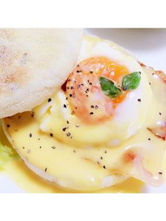 超簡単!エッグベネディクト?-レシピのメイン写真